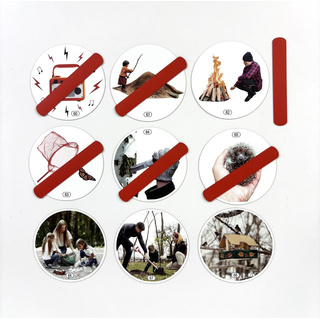 Набор магнитных карточек Правила поведения в лесу (к плакату Лес, тема 5)