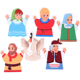 Театр на руку "Гуси-лебеди" (фетр)