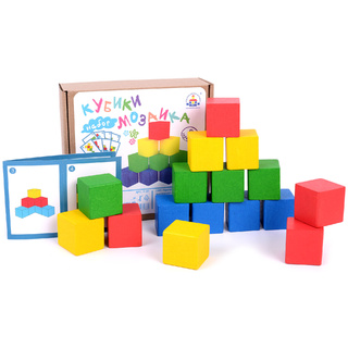 Кубики деревянные "Мозаика"