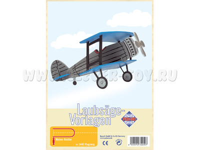 Заготовка "Самолет" (для выпиливания лобзиком)