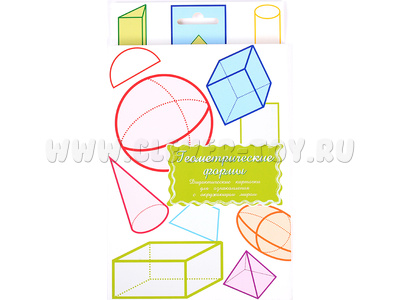 Дидактические карточки "Геометрические формы"