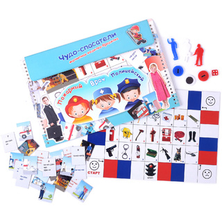 Магнитное развивающее пособие "Чудо-спасатели"